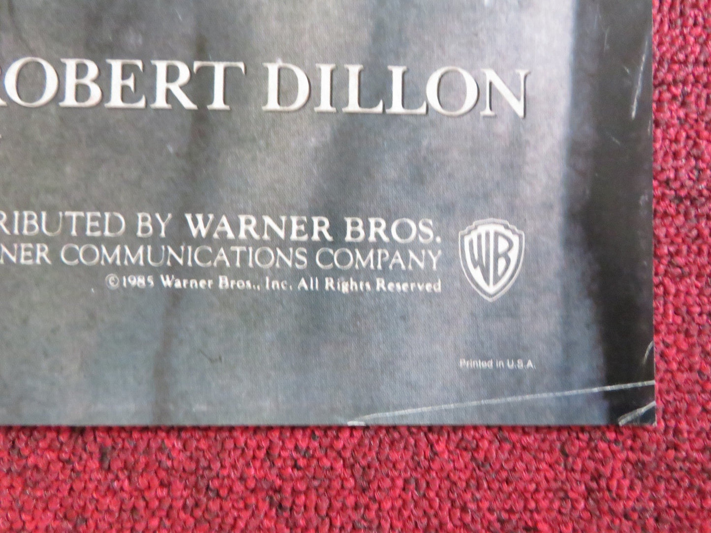 REVOLUTION FOLDED US ONE SHEET POSTER AL PACINO DONALD SUTHERLAND 1985 Rendezvous Cinema Movie posters