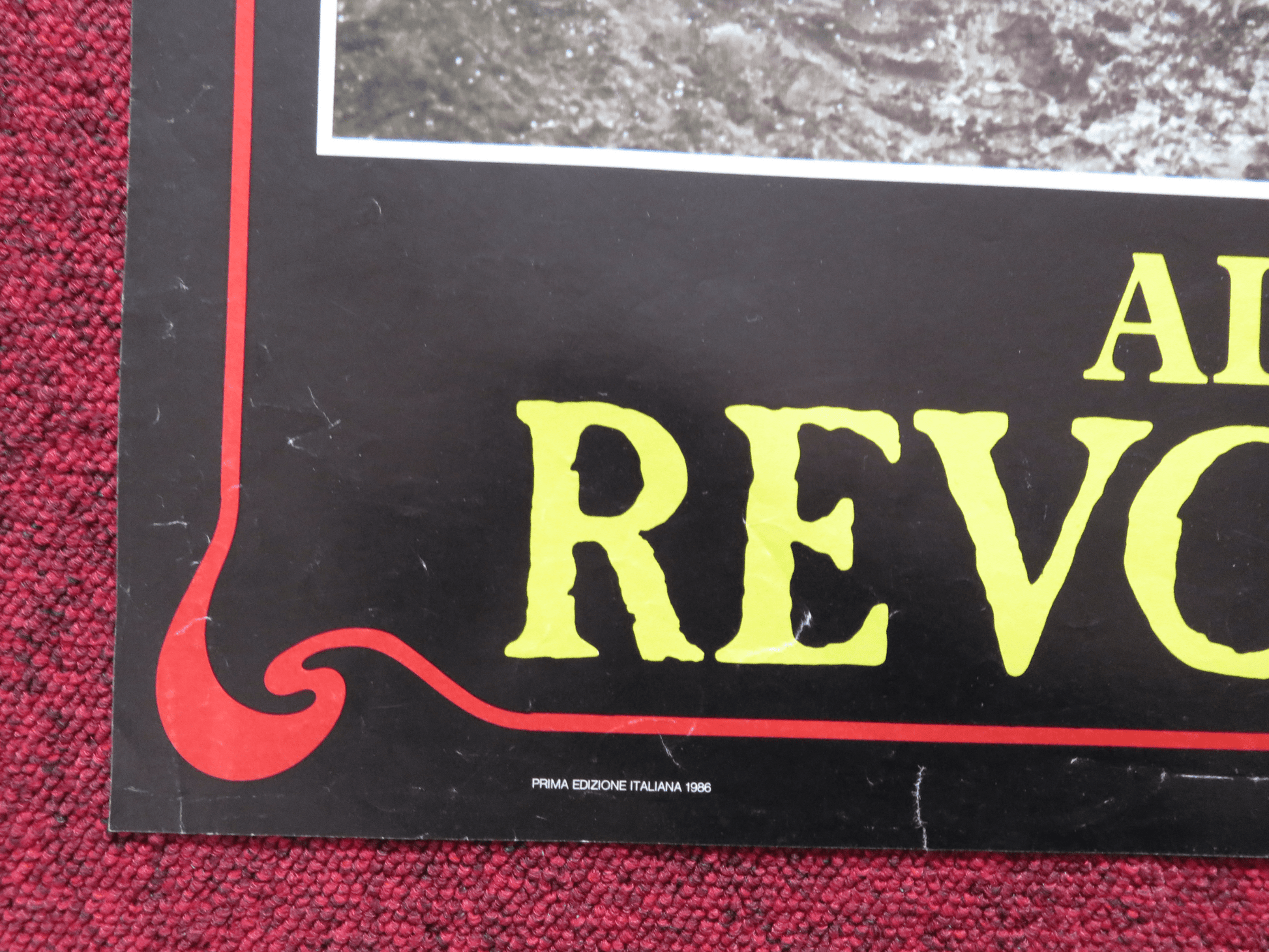 REVOLUTION ITALIAN FOTOBUSTA POSTER AL PACINO DONALD SUTHERLAND 1985 Rendezvous Cinema Movie posters