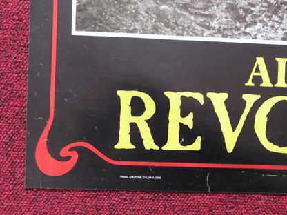 REVOLUTION ITALIAN FOTOBUSTA POSTER AL PACINO DONALD SUTHERLAND 1985 Rendezvous Cinema Movie posters