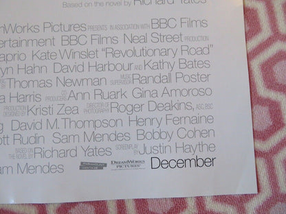 REVOLUTIONARY ROAD US ONE SHEET ROLLED POSTER WINSLET DICAPRIO 2008 Movie posters