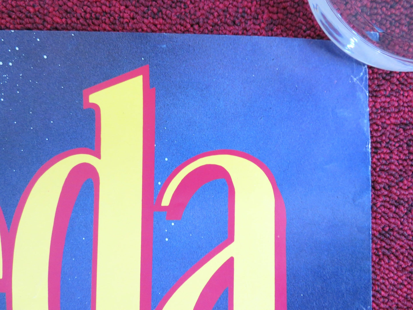 RG VEDA VHS VIDEO POSTER ROLLED KAZUE IKURA MANGA 1991 Rendezvous Cinema Movie posters