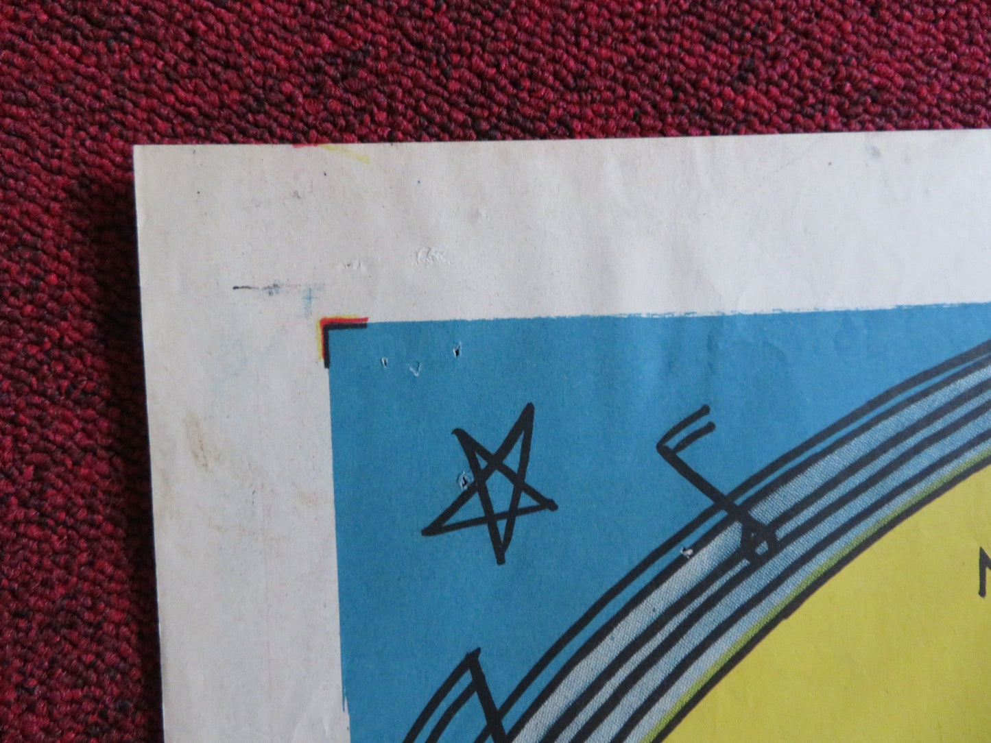 RHYTHM INN FOLDED US ONE SHEET POSTER JANE FRAZEE KIRBY GRANT 1951 Rendezvous Cinema Movie posters