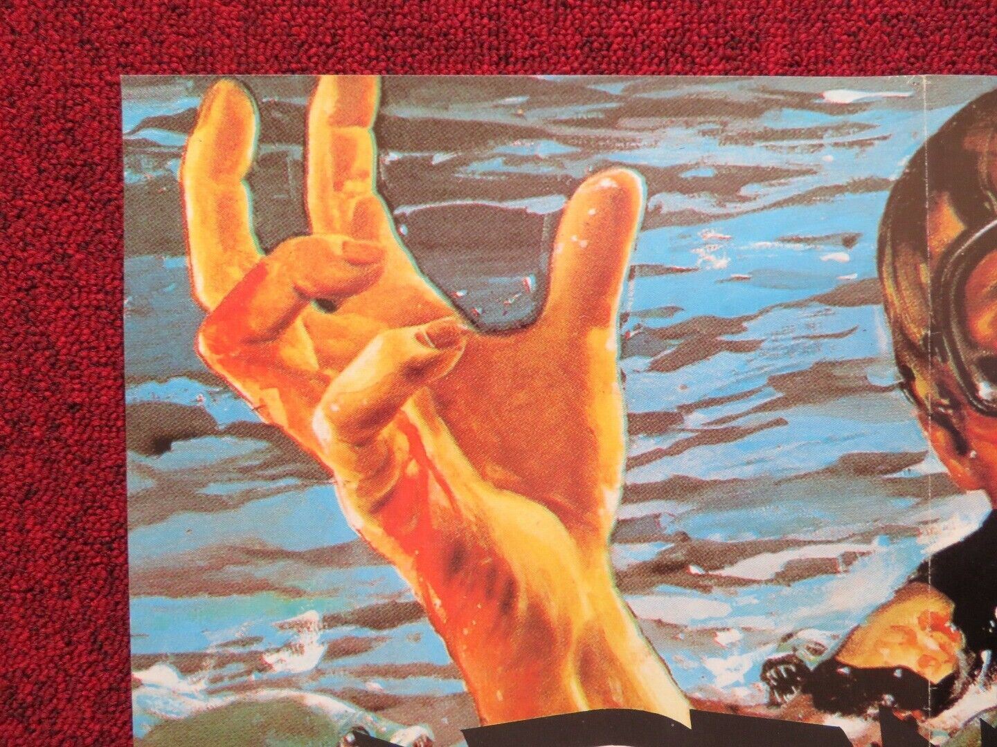 RIBEUBICE/ Killer Fish YUGOSLAVIAN (19"x 27") POSTER LEE MAJORS 1979 Movie posters