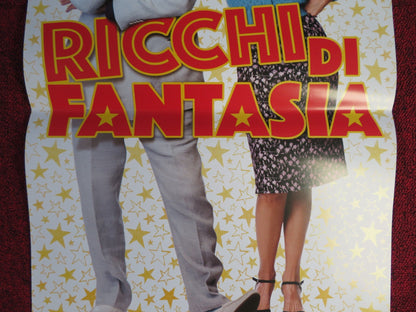 RICCHI DI FANTASIA ITALIAN LOCANDINA POSTER SERGIO CASTELLITTO 2018 Rendezvous Cinema Movie posters