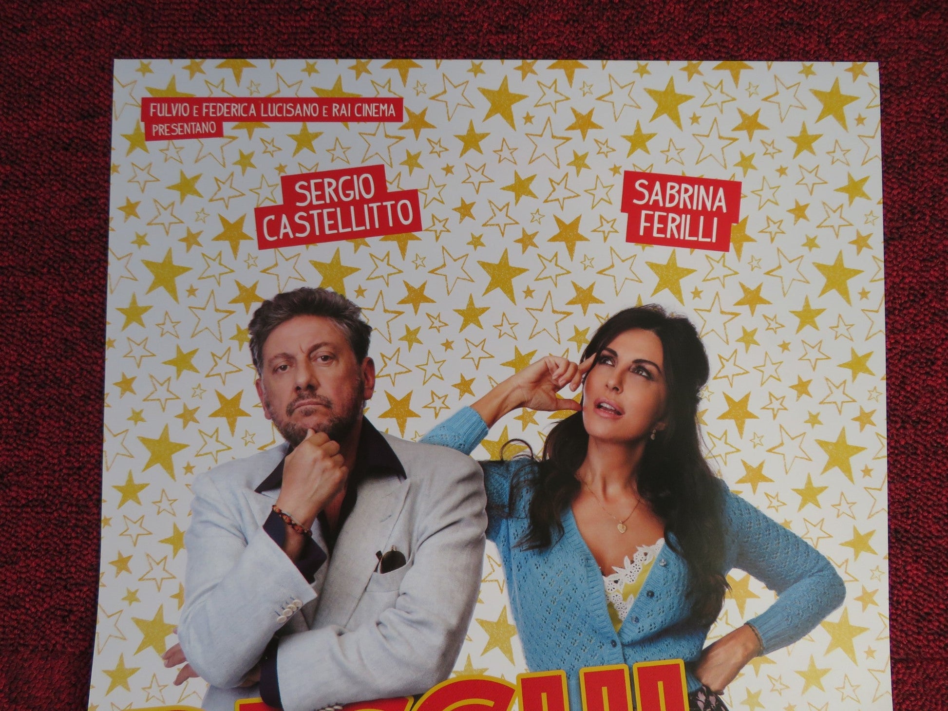 RICCHI DI FANTASIA ITALIAN LOCANDINA POSTER SERGIO CASTELLITTO 2018 Rendezvous Cinema Movie posters