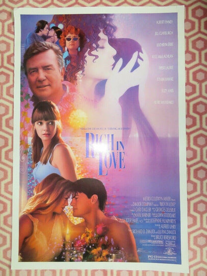 RICH IN LOVE ONE SHEET ROLLED POSTER ALBERT FINNEY KYLE MSCLACHLAN 1992 Movie posters