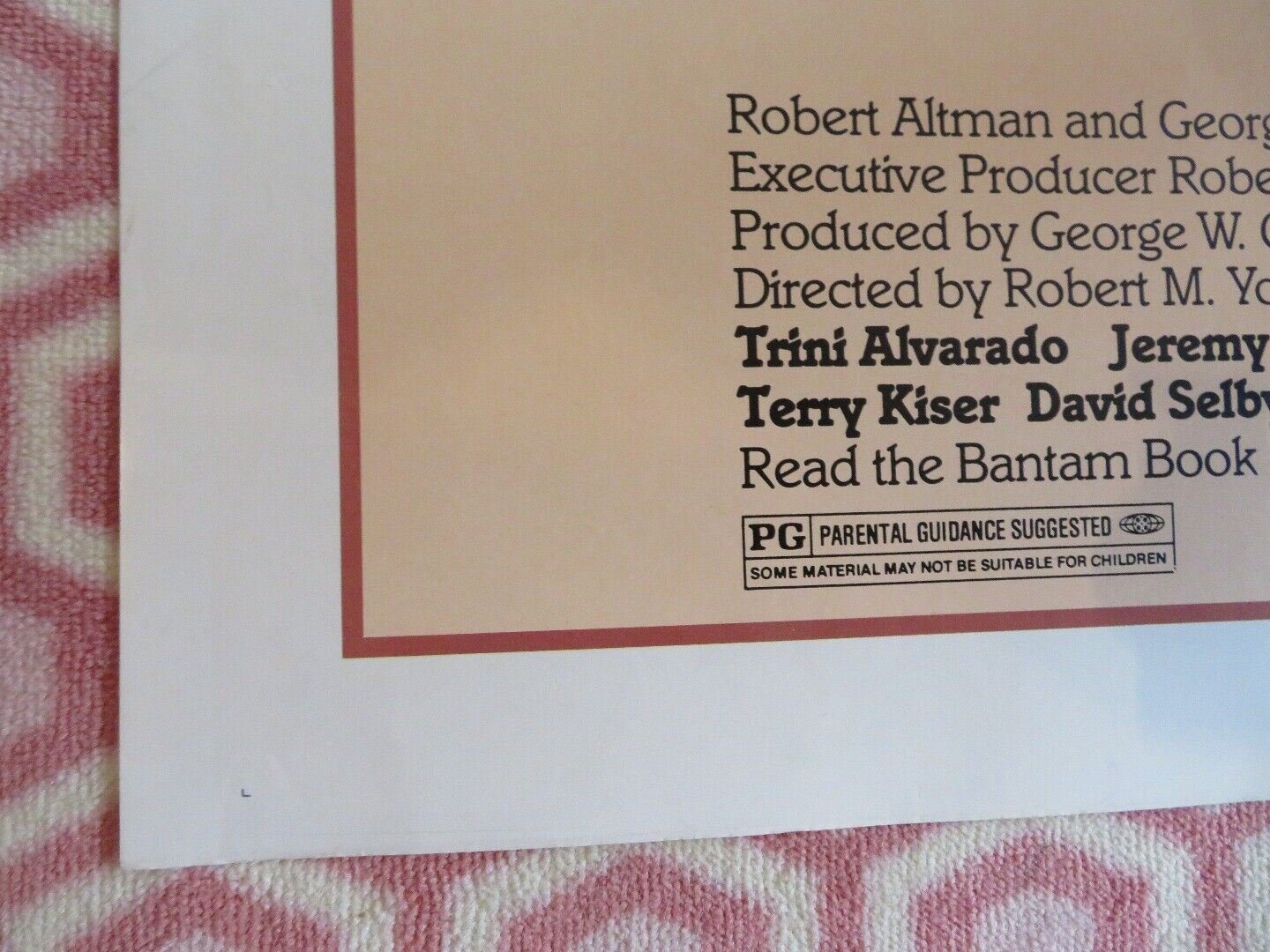 RICH KIDS STYLE A US ONE SHEET POSTER G JOHN LITHGOW TRINI ALVARADO 1979 Movie posters