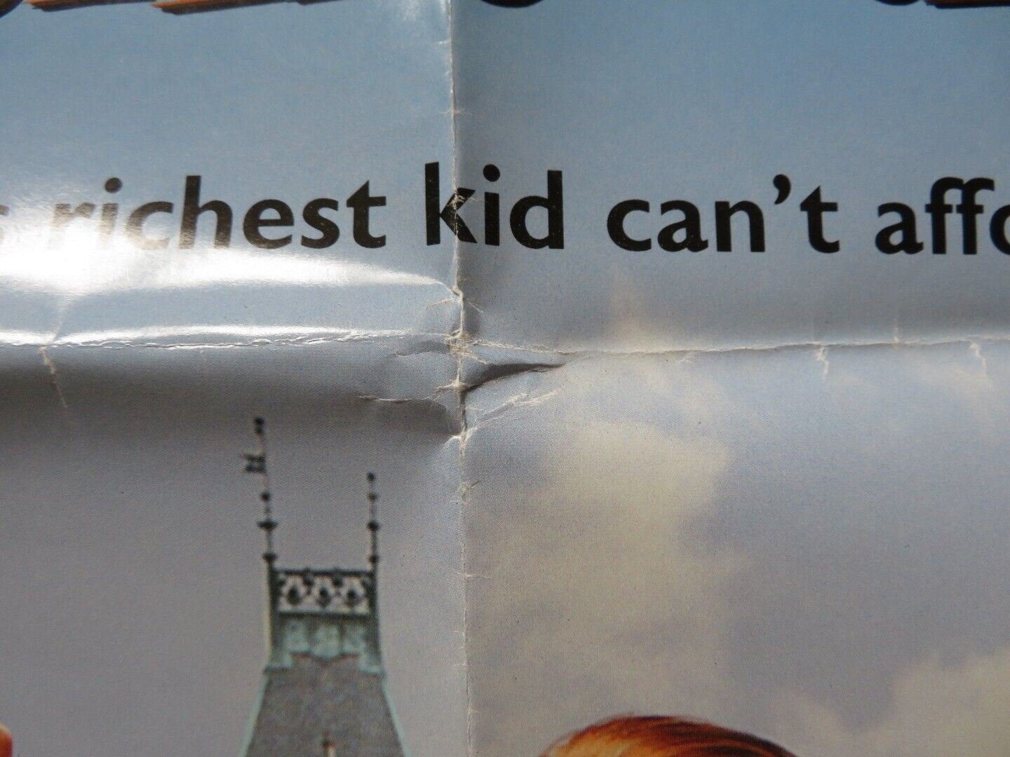 RICHIE RICH UK ONE SHEET POSTER MACAULAY CULKIN EDARD HERRMAN 1994 Movie posters