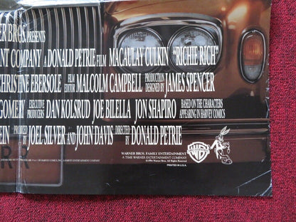 RICHIE RICH UK ONE SHEET POSTER MACAULAY CULKIN EDARD HERRMAN 1994 Movie posters