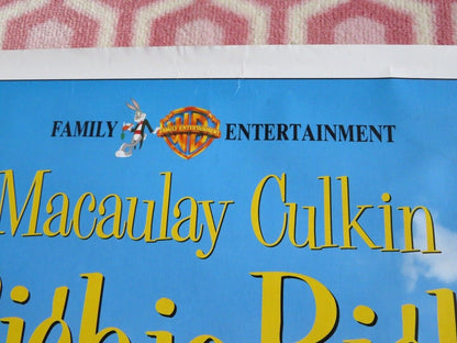 RICHIE RICH VHS VIDEO US ONE SHEET ROLLED POSTER MACAULAY CULKIN 1994 Rendezvous Cinema Movie posters