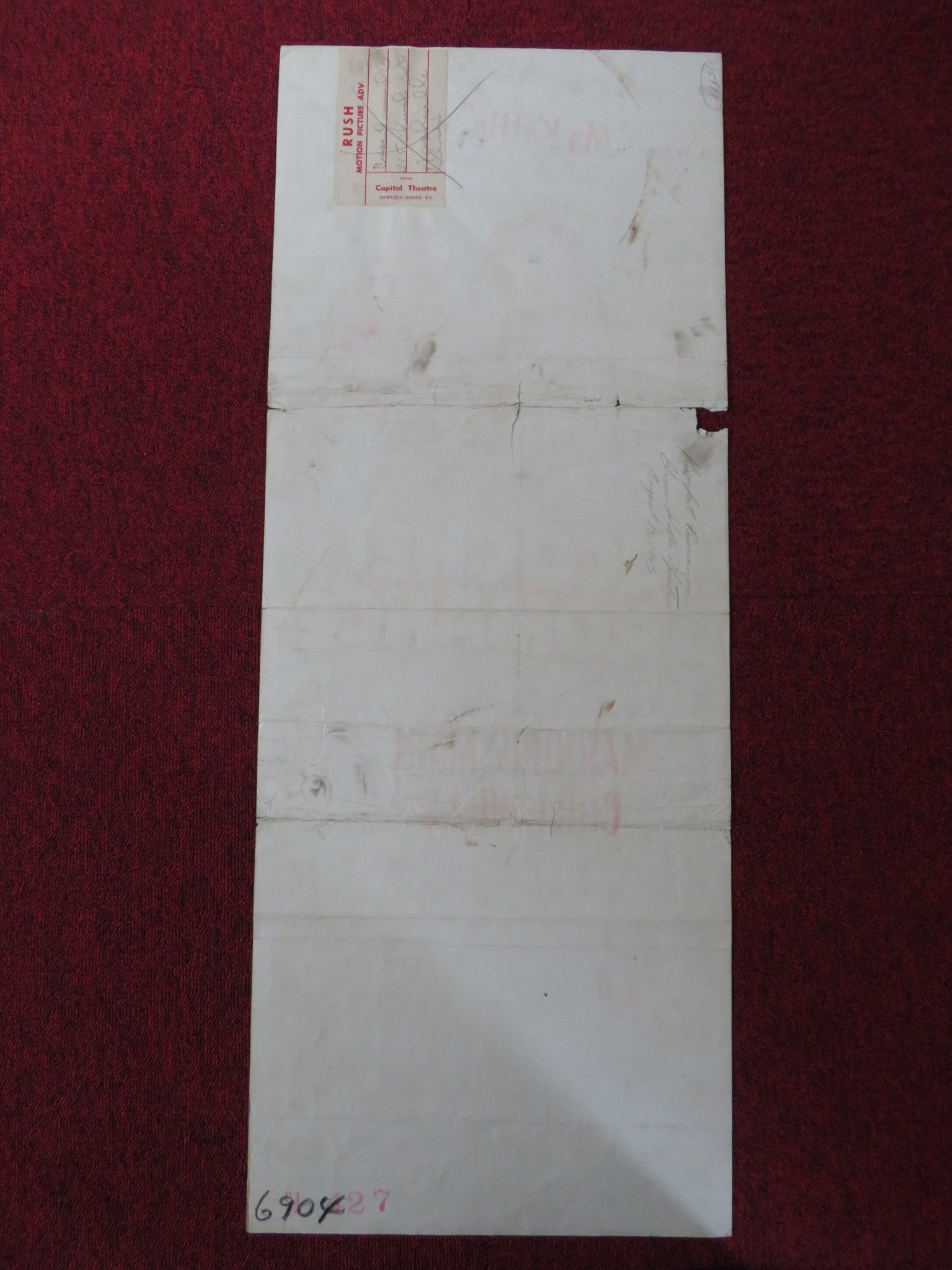 RICOCHET ROMANCE US INSERT (14"x 36") POSTER MARJORIE MAIN CHILL WILLS 1954 Rendezvous Cinema Movie posters