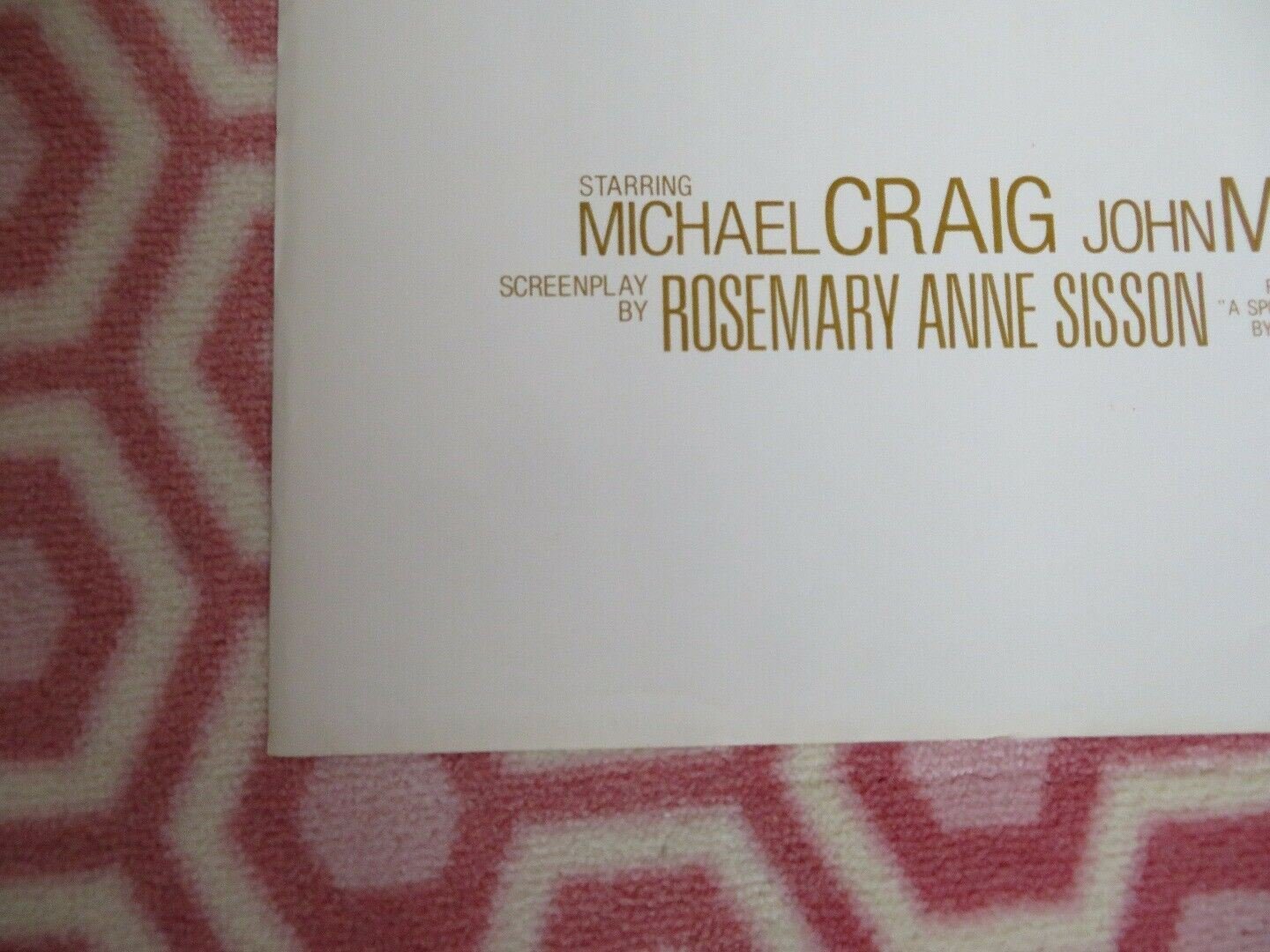 RIDE A WILD PONY US ONE SHEET POSTER MICHAEL CRAIG DON CHAFFEY DISNEY Movie posters