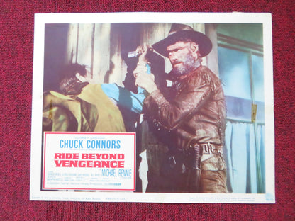 RIDE BEYOND VENGEANCE US LOBBY CARD FULL SET CHUCK CONNORS MICHAEL RENNIE 1966 Rendezvous Cinema Movie posters