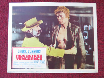 RIDE BEYOND VENGEANCE US LOBBY CARD FULL SET CHUCK CONNORS MICHAEL RENNIE 1966 Rendezvous Cinema Movie posters