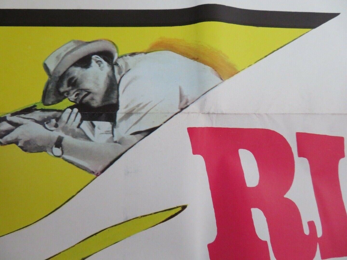 RIDE THE HIGH WINDS US ONE SHEET POSTER FOLDED AFRICAN GOLD MCGAVIN Movie posters