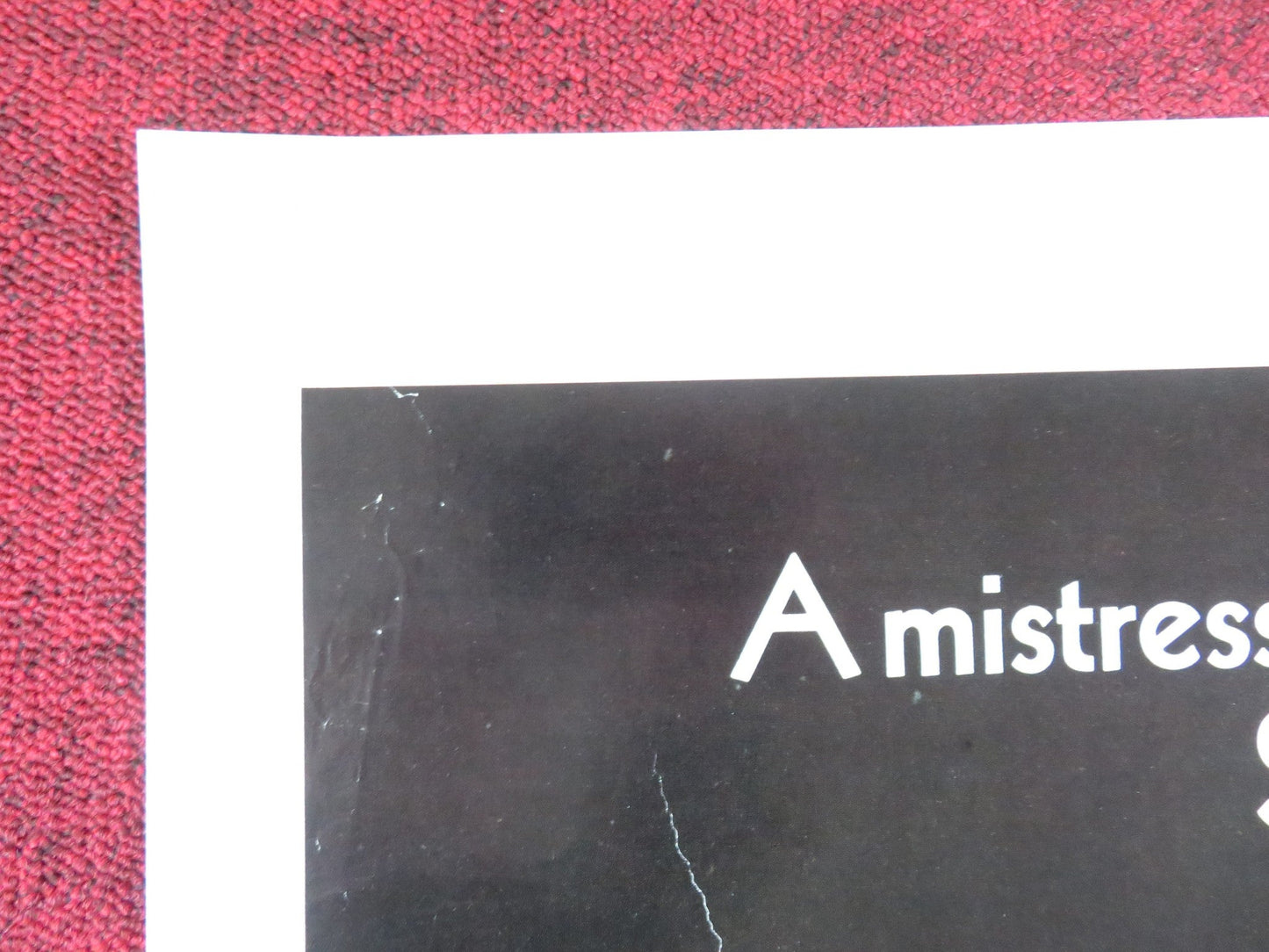 RIDER ON THE RAIN - B FOLDED US ONE SHEET POSTER CHARLES BRONSON M. JOBERT 1970 Rendezvous Cinema Movie posters