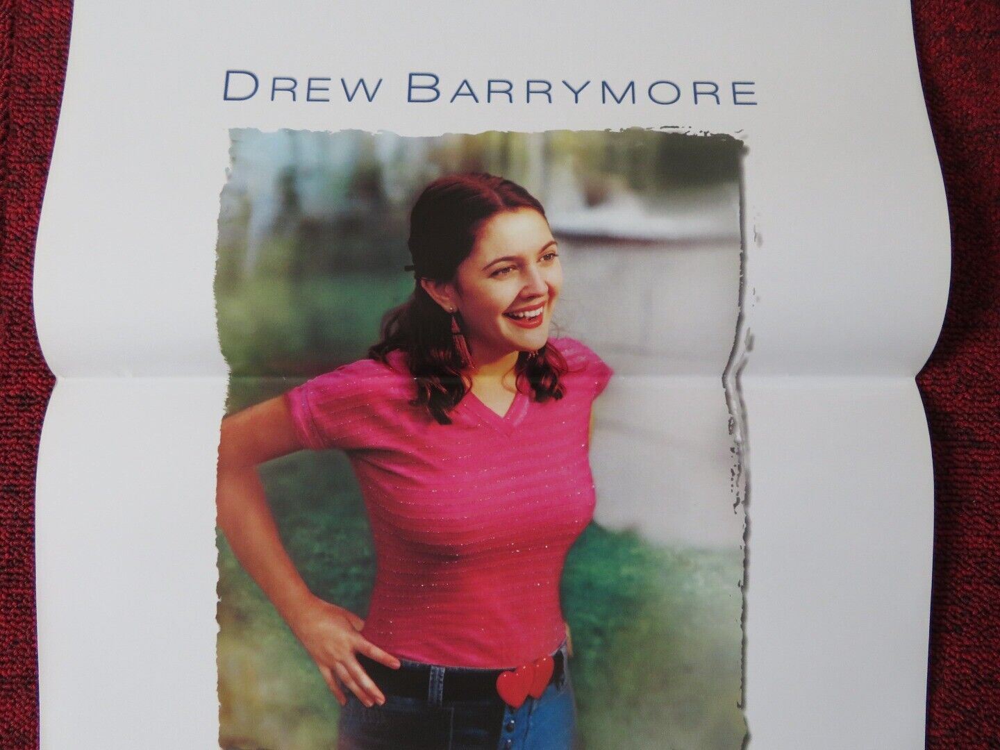 RIDING IN CARS WITH BOYS ITALIAN LOCANDINA (27.5"x13") POSTER D BARRYMORE '01 Movie posters