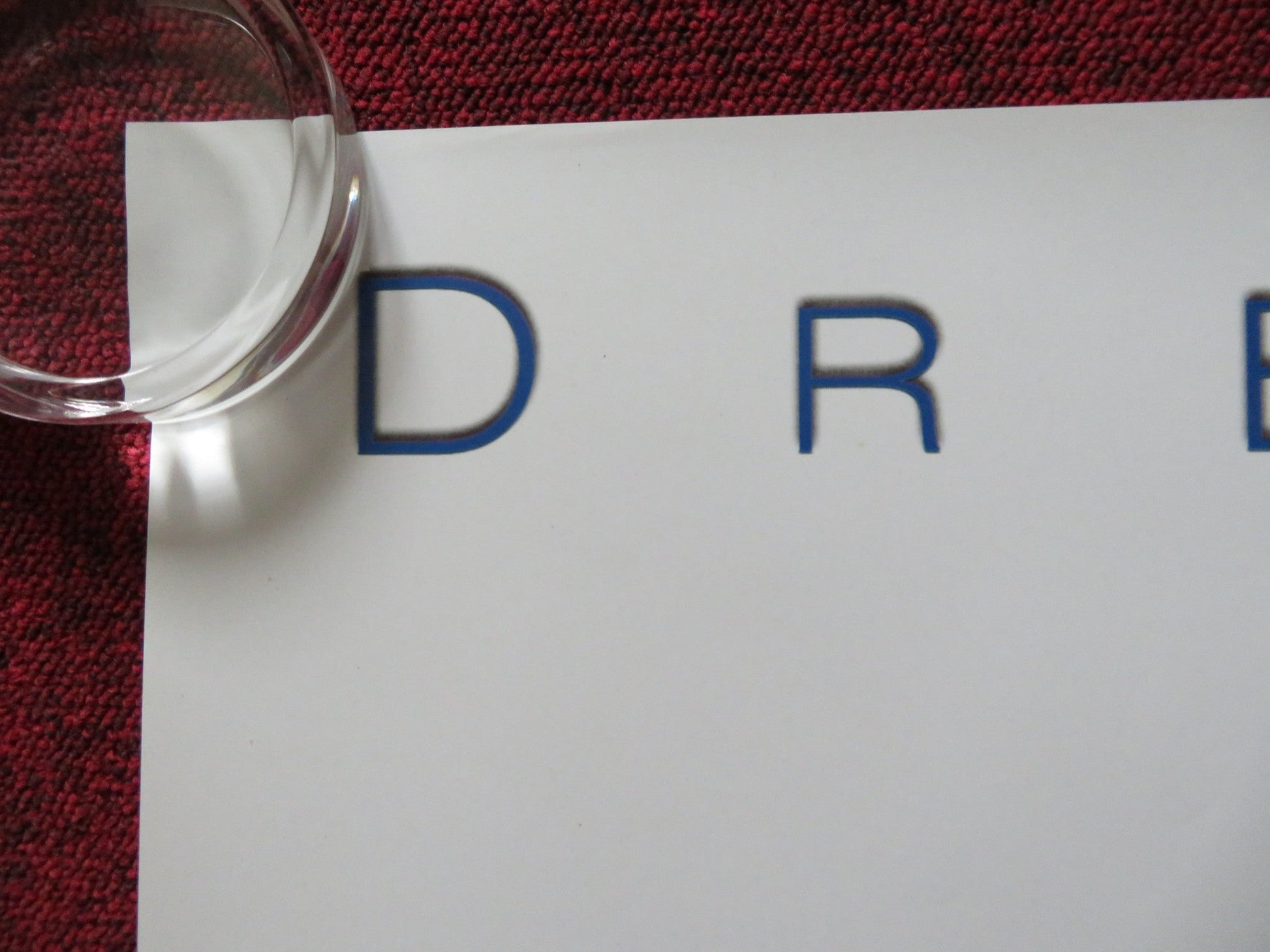 RIDING IN CARS WITH BOYS UK QUAD (30"x 40") ROLLED POSTER DREW BARRYMORE 2001 Rendezvous Cinema Movie posters