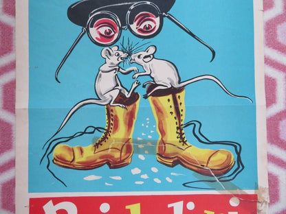 RIDOLINI E LA COLLANA DELLA SUOCERA ITALIAN LOCANDINA (28" x 13") POSTER 1952 Movie posters