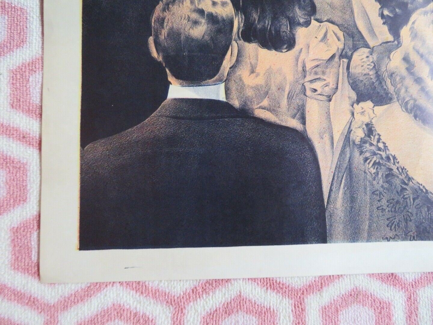 RIGHT MAN / Her First Romance US ONE SHEET POSTER ALAN LADD 1940 Movie posters