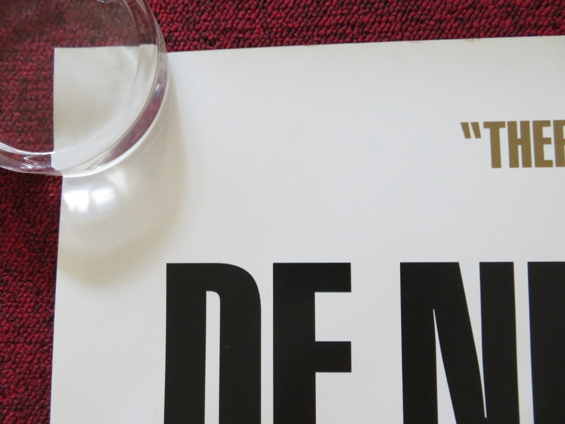 RIGHTEOUS KILL UK QUAD (30"x 40") ROLLED POSTER ROBERT DE NIRO AL PACINO 2008 Rendezvous Cinema Movie posters