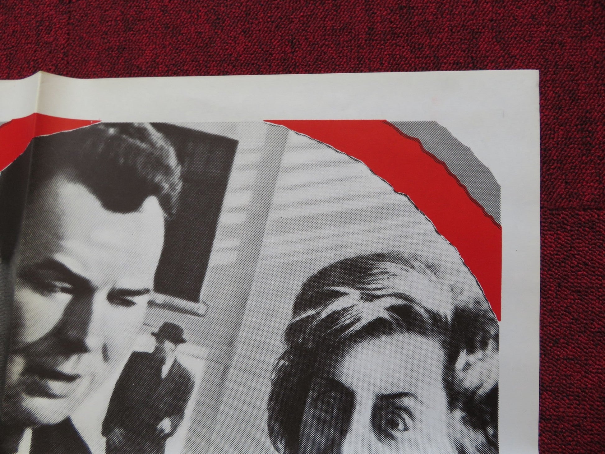 RING OF TREASON FOLDED US ONE SHEET POSTER BERNARD LEE 1964 Rendezvous Cinema Movie posters