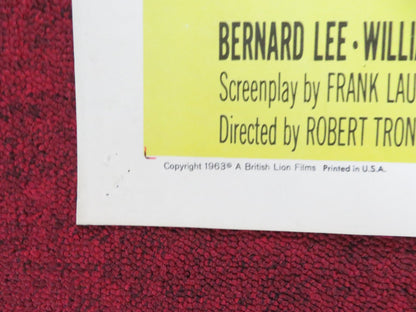 RING OF TREASON US HALF SHEET (22"x 28") POSTER BERNARD LEE W. SYLVESTER 1964 Rendezvous Cinema Movie posters