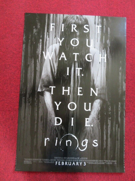 RINGS US ONE SHEET ROLLED POSTER F.JAVIER GUTIERREZ 2017 Movie posters