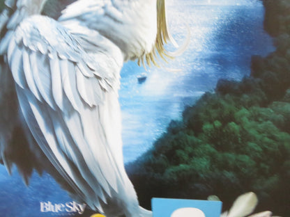 RIO 2 - C UK QUAD (30"x 40") ROLLED POSTER JAKE T. AUSTIN CARLINHOS BROWN 2014 Rendezvous Cinema Movie posters