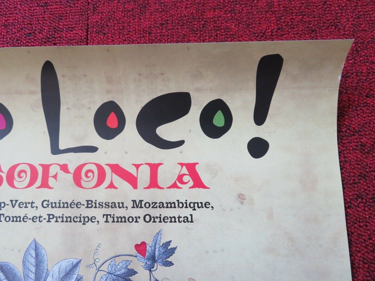 RIO LOCO FRENCH (16"x 23.5") POSTER MUSIC FESTIVAL 2012 - Rendezvous Cinema