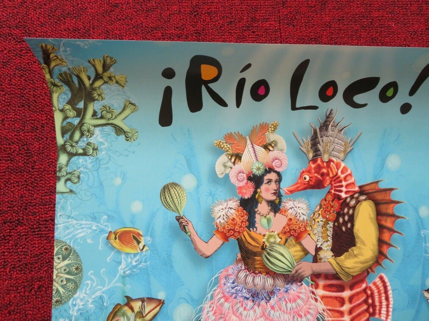 RIO LOCO FRENCH (16"x 23.5") POSTER MUSIC FESTIVAL 2014 Movie posters