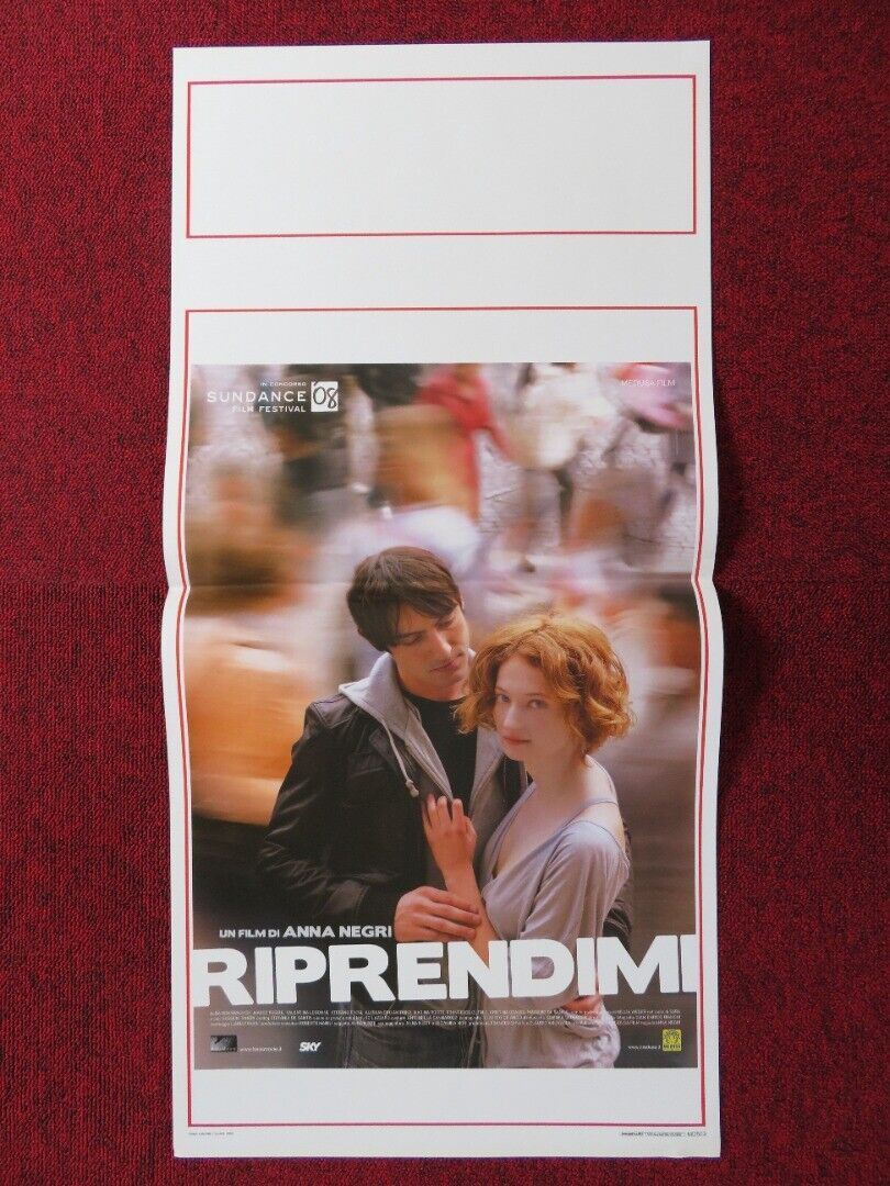 RIPRENDIMI ITALIAN LOCANDINA (27.5"x13") POSTER ANNA NEGRI MARCO FOSCHI 2008 Movie posters