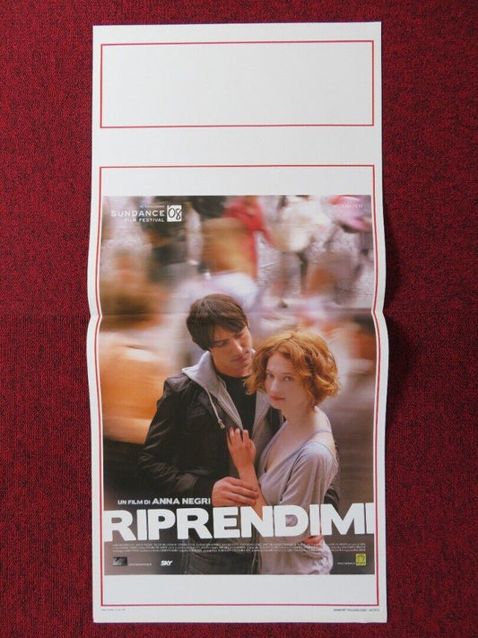 RIPRENDIMI ITALIAN LOCANDINA (27.5"x13") POSTER ANNA NEGRI MARCO FOSCHI 2008 Movie posters