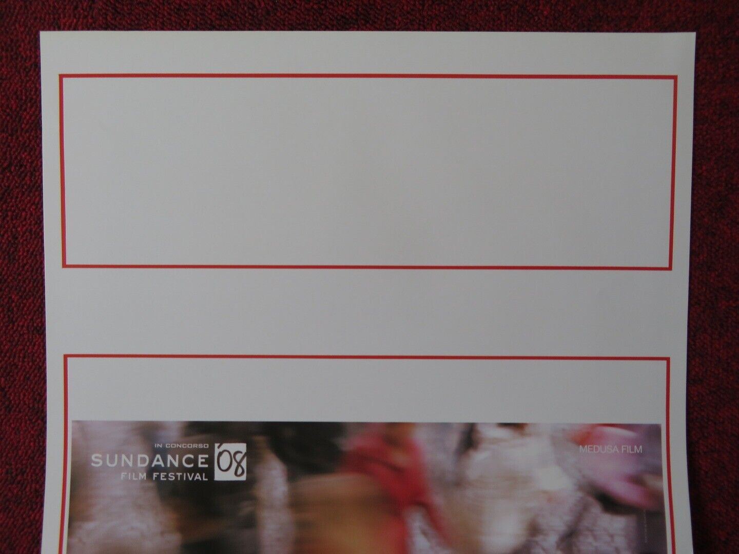 RIPRENDIMI ITALIAN LOCANDINA (27.5"x13") POSTER ANNA NEGRI MARCO FOSCHI 2008 Movie posters