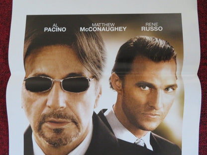 RISCHIO A DUE ITALIAN LOCANDINA (27.5"x13") POSTER AL PACINO M MCCONAUGHEY 2005 - Rendezvous Cinema