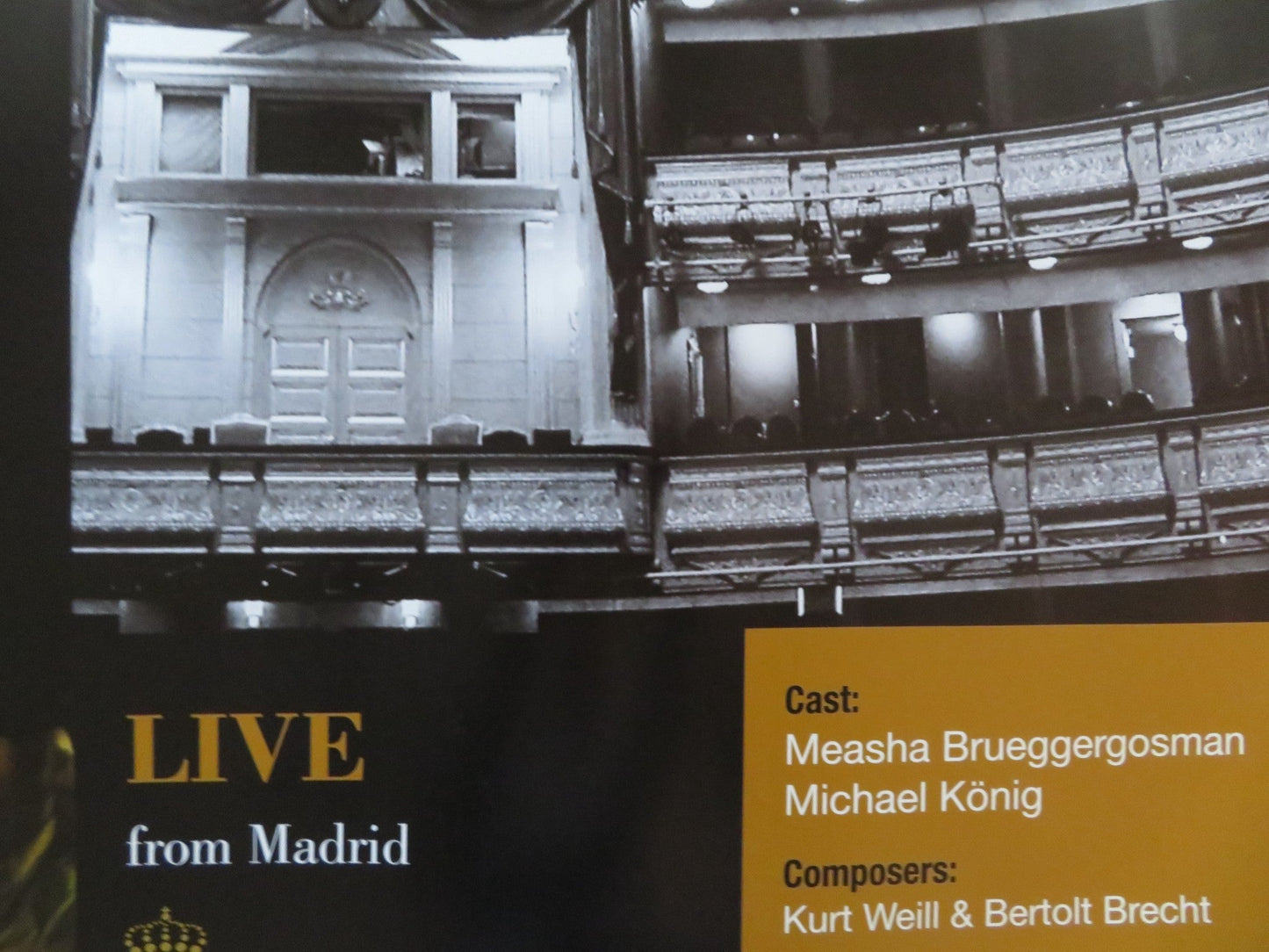 RISE AND FALL OF THE CITY OF MAHOGANY UK QUAD (31"x 40") ROLLED POSTER 2010 Rendezvous Cinema Movie posters