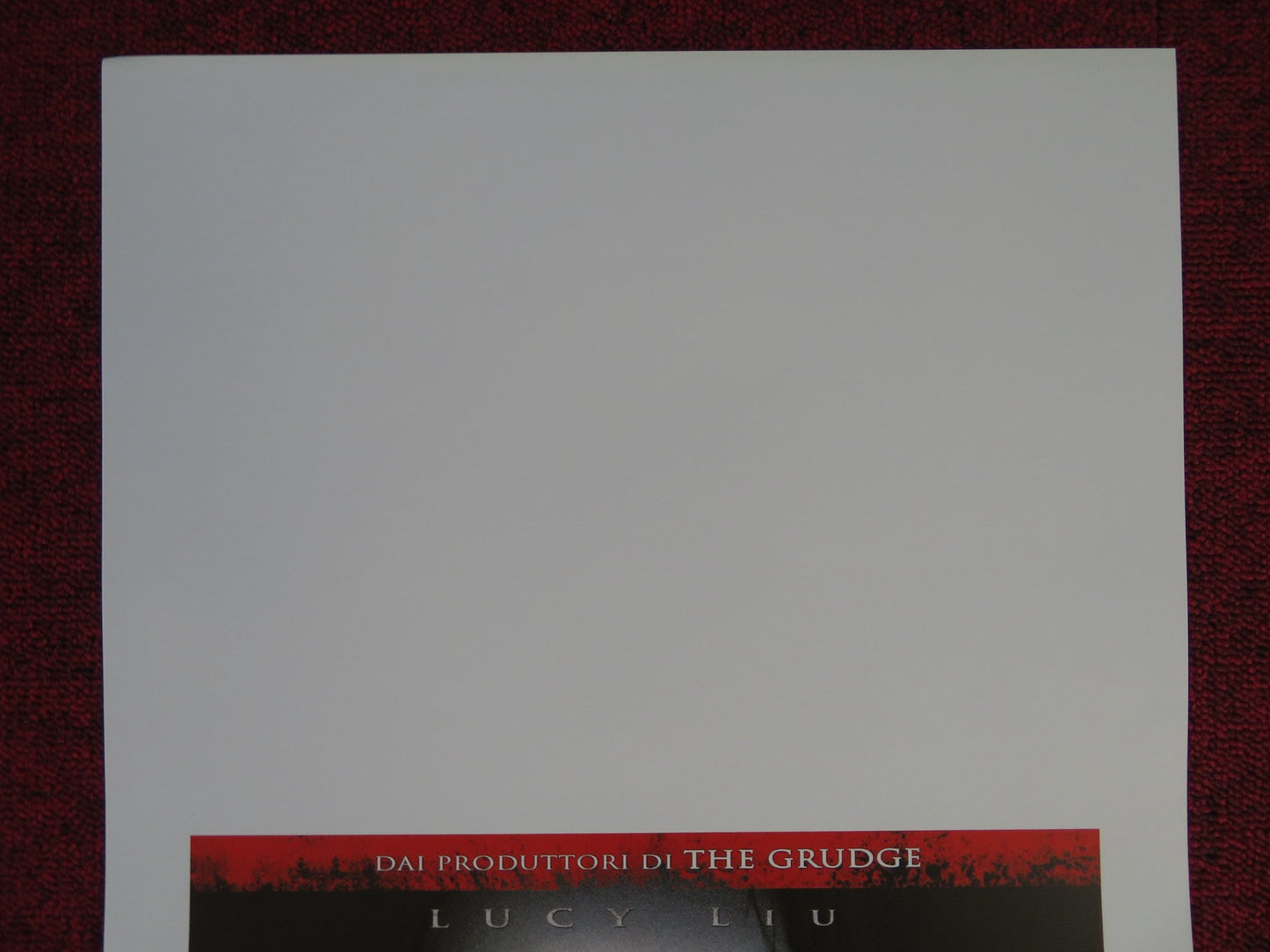 RISE: BLOOD HUNTER ITALIAN LOCANDINA POSTER LUCI LIU ROBERT FORSTER 2007 Rendezvous Cinema Movie posters