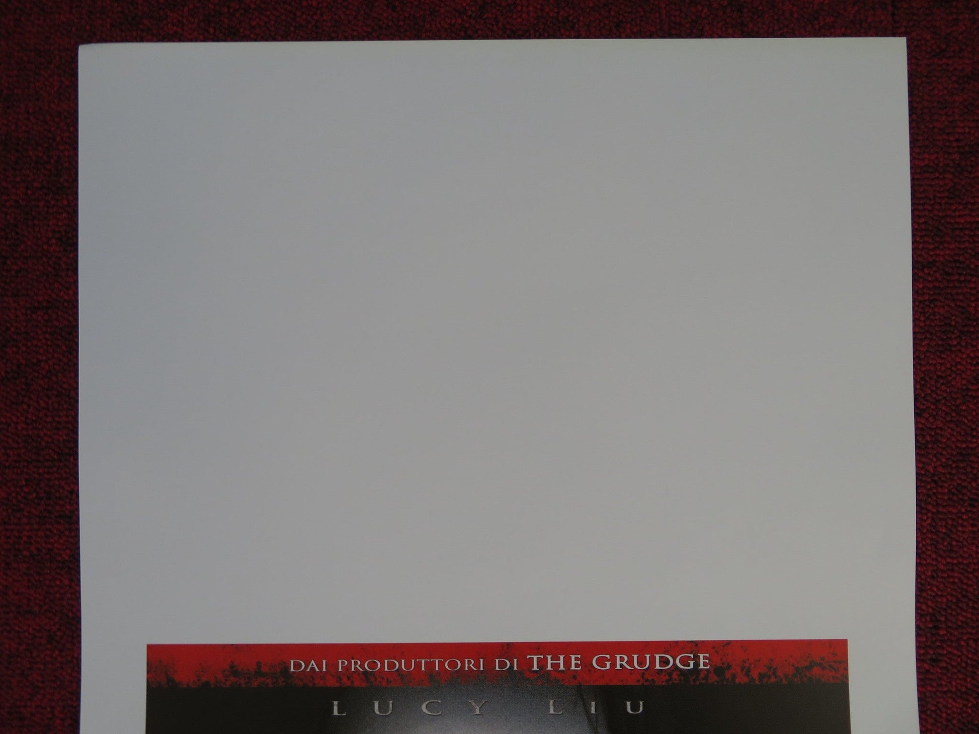 RISE: BLOOD HUNTER ITALIAN LOCANDINA POSTER LUCI LIU ROBERT FORSTER 2007 Rendezvous Cinema Movie posters