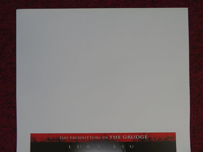 RISE: BLOOD HUNTER ITALIAN LOCANDINA POSTER LUCI LIU ROBERT FORSTER 2007 Rendezvous Cinema Movie posters