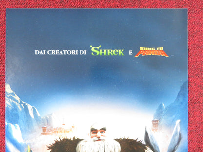 RISE OF THE GUARDIANS ITALIAN LOCANDINA POSTER CHRIS PINE ALEC BALDWIN 2012 Rendezvous Cinema Movie posters