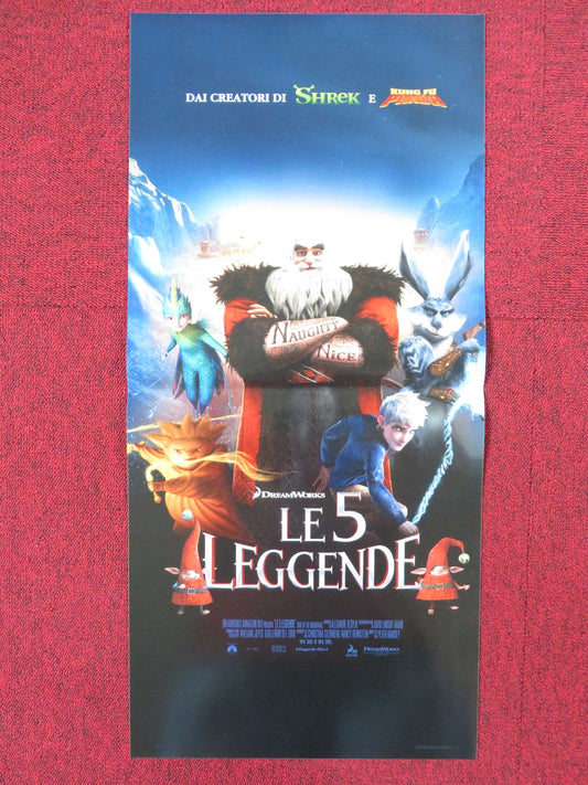 RISE OF THE GUARDIANS ITALIAN LOCANDINA POSTER CHRIS PINE ALEC BALDWIN 2012 Rendezvous Cinema Movie posters