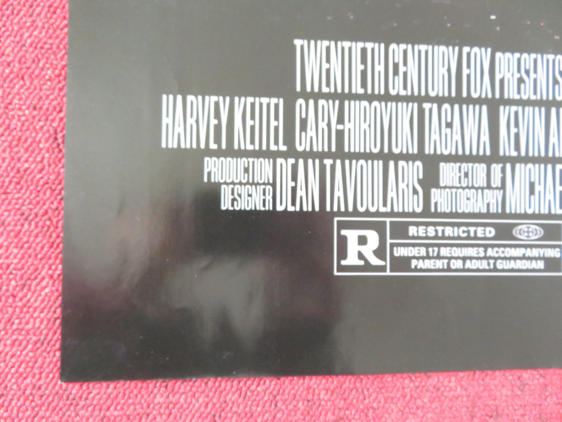 RISING SUN FOLDED US ONE SHEET POSTER CONNERY SNIPES 1993 Rendezvous Cinema Movie posters