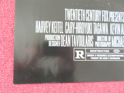 RISING SUN FOLDED US ONE SHEET POSTER CONNERY SNIPES 1993 Rendezvous Cinema Movie posters