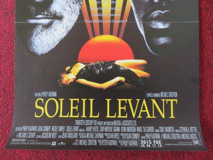 RISING SUN FRENCH (15"x 21") POSTER SEAN CONNERY WESLEY SNIPES 1993 Movie posters