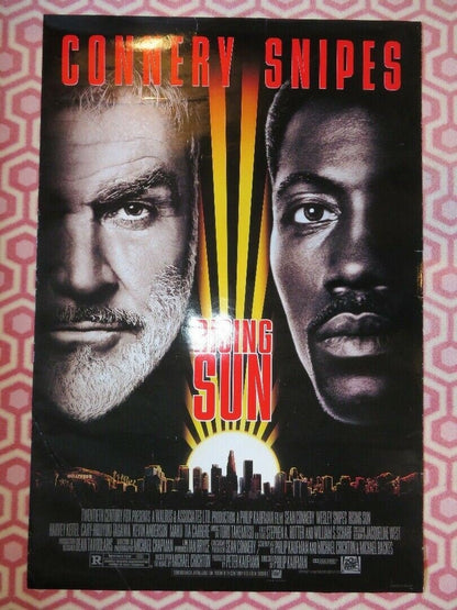 RISING SUN US ONE SHEET ROLLED POSTER CONNERY SNIPES 1993 - Rendezvous Cinema