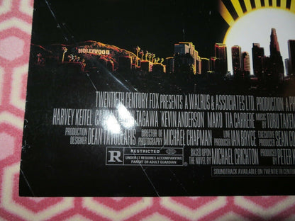 RISING SUN US ONE SHEET ROLLED POSTER CONNERY SNIPES 1993 - Rendezvous Cinema