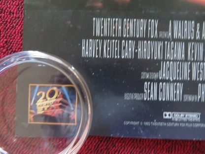 RISING SUN VHS VIDEO POSTER SEAN CONNERY WESLEY SNIPES 1993 Rendezvous Cinema Movie posters