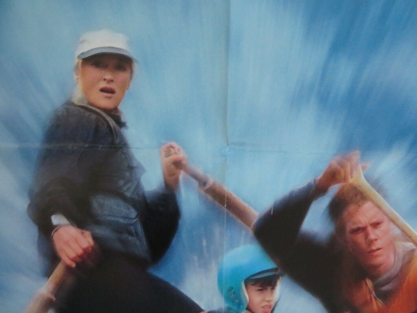 RIVER WILD TEASER US ONE SHEET POSTER KEVIN BACON MERYL STREEP 1994 Movie posters