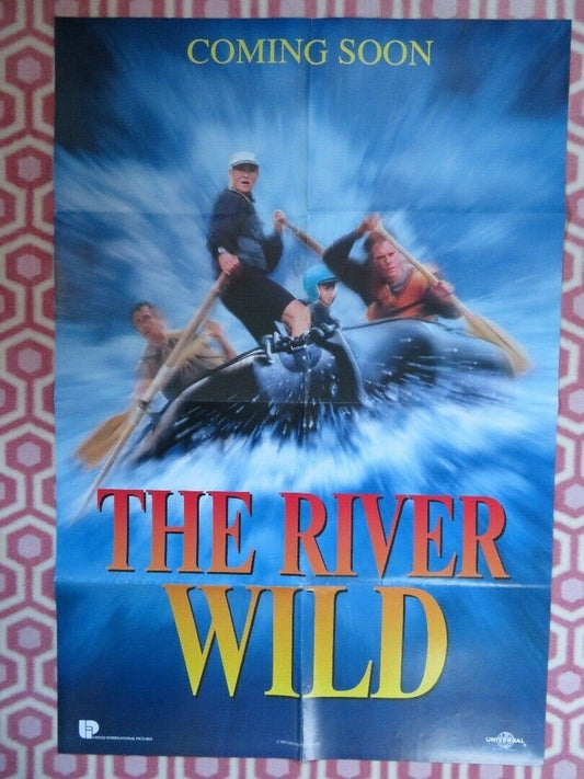 RIVER WILD TEASER US ONE SHEET POSTER KEVIN BACON MERYL STREEP 1994 Movie posters