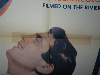 RIVIERA US ONE SHEET POSTER MARTINE COLE RAF VALLONE 1954 - Rendezvous Cinema